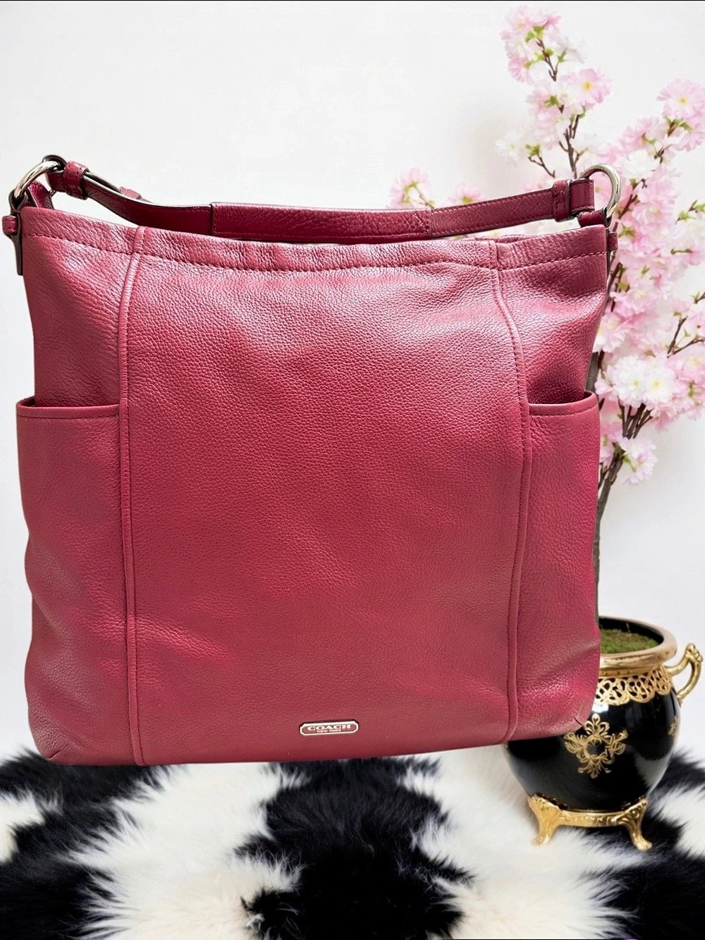 Coach Park Leather Hobo G1405 / F31323